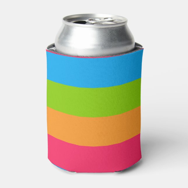 Panoromantic Pride Flag Can Cooler (Can Front)