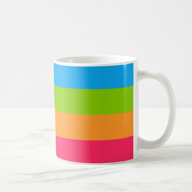 Panoromantic Pride Flag Coffee Mug (Right)