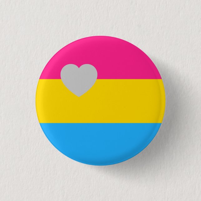 Panromantic Flag 3 Cm Round Badge (Front)