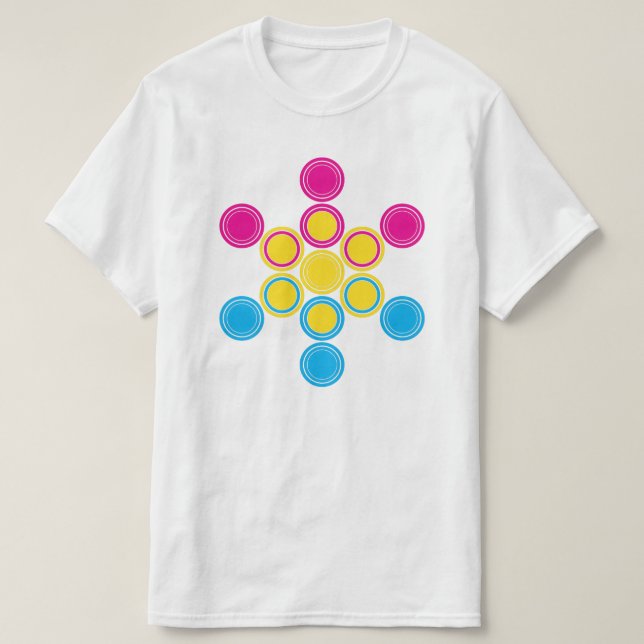 panSacred circles T-Shirt (Design Front)