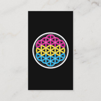 panSacred geometry Business Card