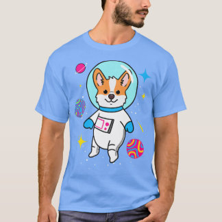 Panseual Corgi In Space Pan Pride1245 T-Shirt