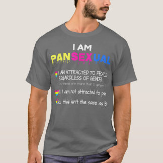 Panseual Definition  Funny Pride LGBT Tee 