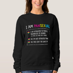 Pansexual Definition - Lgbtq Queer Pan Omnisexual Sweatshirt