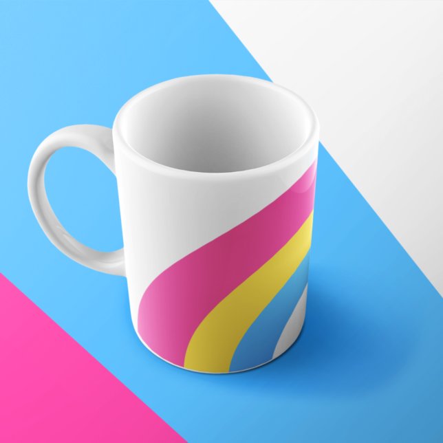 Pansexual Flag Beautiful Coffee Mug (Creator Uploaded)