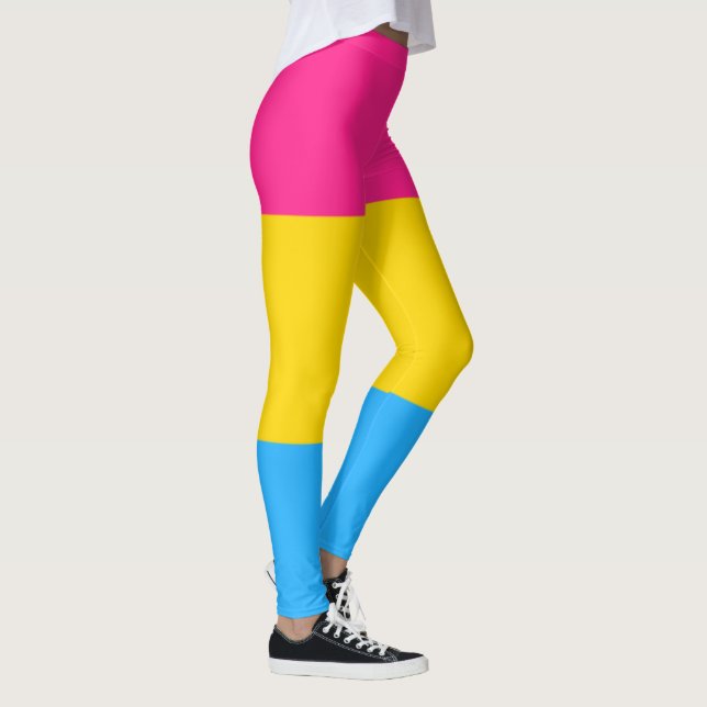 Pansexual Flag Leggings (Right)