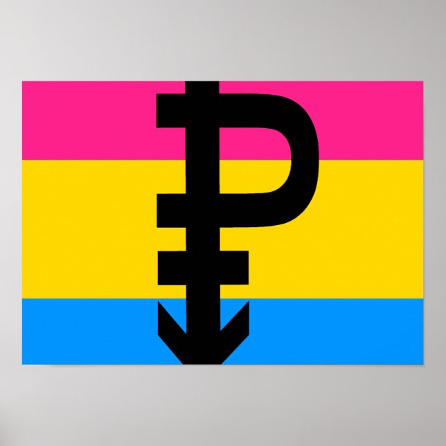 Pansexual Flag Poster (Front)