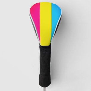 Pansexual Flag & Pride Love golf community /LGBT Golf Head Cover