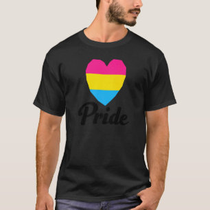 Pansexual Gay Pride Rainbow Word T-Shirt