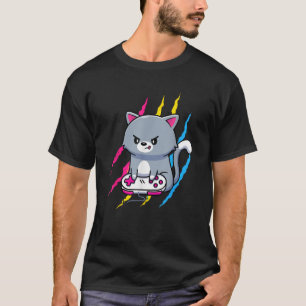Pansexual Gaymer Geek Pride LGBT Video Game Lover T-Shirt
