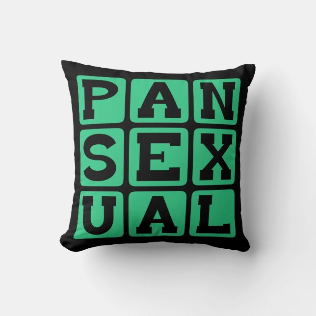 Pansexual, Omnisexual Cushion (Front)
