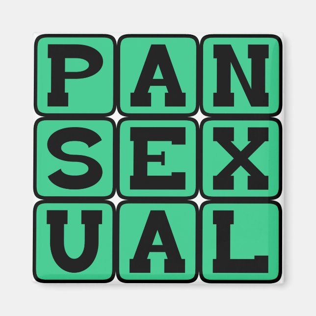 Pansexual, Omnisexual Magnet (Front)