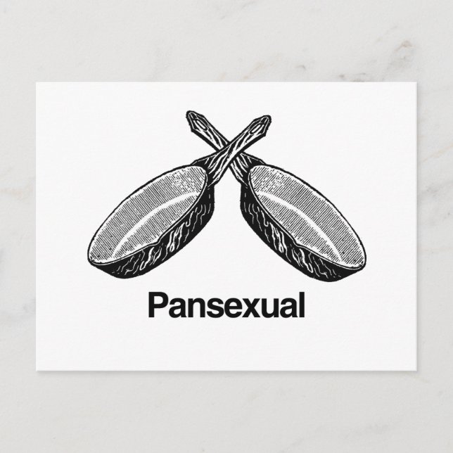 Pansexual - postcard (Front)