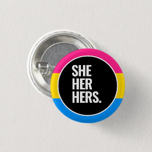 Pansexual Pride 3 Cm Round Badge