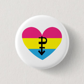 Pansexual Pride 3 Cm Round Badge