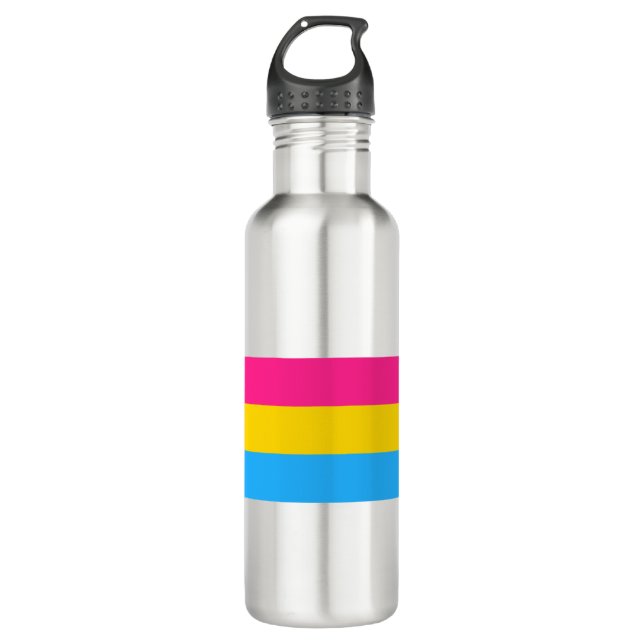 Pansexual Pride 710 Ml Water Bottle (Front)