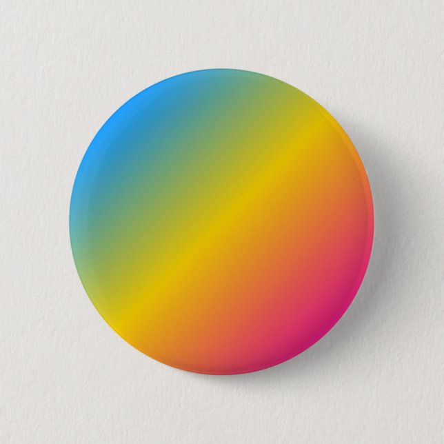 Pansexual Pride button - gradient (Front)
