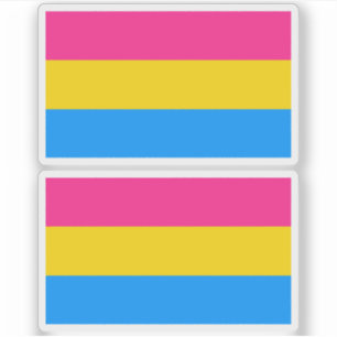 Pansexual Pride Colors