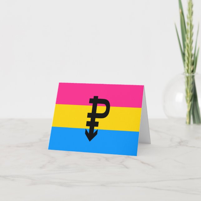 Pansexual Pride Flag Announcement (Front)