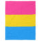Pansexual Pride Flag Coloured Background