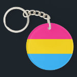 "PANSEXUAL PRIDE FLAG" KEY RING<br><div class="desc">"PANSEXUAL PRIDE FLAG"</div>