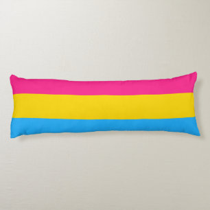 Pansexual Pride Flag LGBTQ Body Cushion
