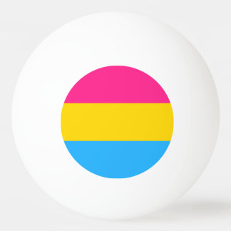 Pansexual Pride Flag LGBTQ Ping Pong Ball