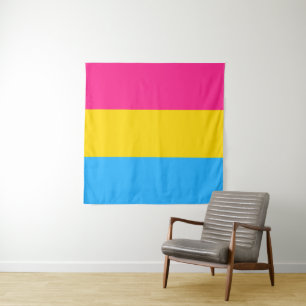 Pansexual Pride Flag LGBTQ Tapestry