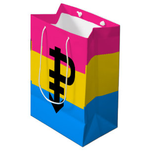 Pansexual Pride Flag Medium Gift Bag