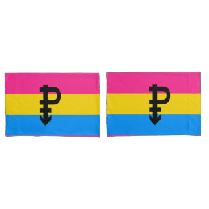 Pansexual Pride Flag Pillowcase