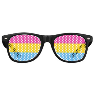Pansexual Pride Flag Sunglasses