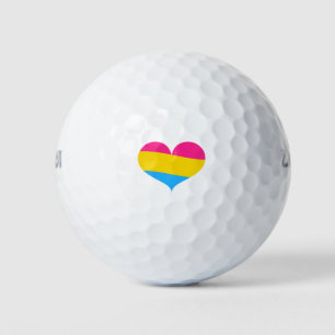 Pansexual Pride Golf Balls