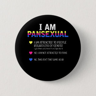 Pansexual Pride LGBT Equal Rights 6 Cm Round Badge