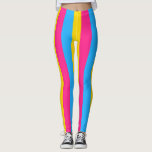 Pansexual Pride (Pan Flag) Leggings<br><div class="desc">This design features the Pansexual Pride Flag, which was was designed as a symbol to represent the pansexual community. It is similar to the rainbow LGBT flag, which is used as a symbol for the lesbian, gay, bisexual, transgender and anyone else in the community. The flag is used to increase...</div>