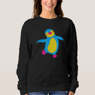 Pansexual Pride Penguin Lgbt Pan Flag Pansexuality Sweatshirt