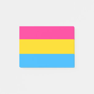 Pansexual Pride Post-it Notes