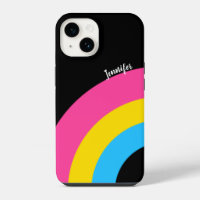 Pansexual Pride Rainbow Flag Pretty Personalised