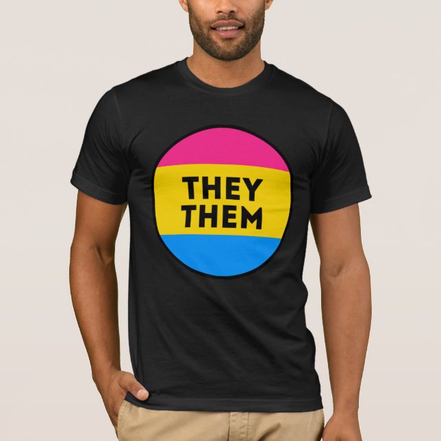 Pansexual Pride T-Shirt (Front)