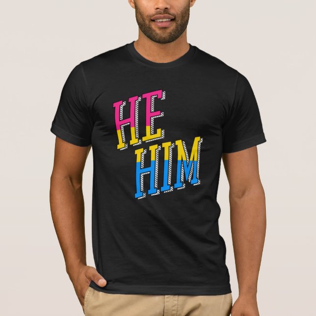 Pansexual Pride T-Shirt (Front)