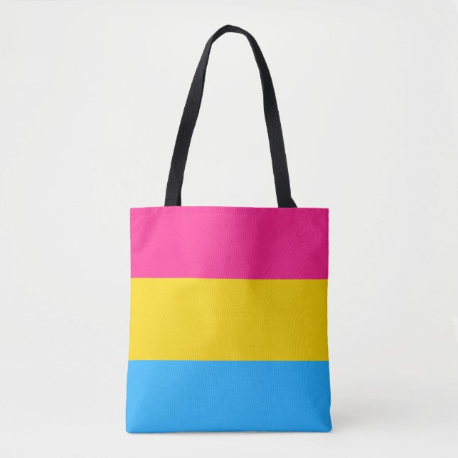 Pansexual Pride Tote Bag (Front)