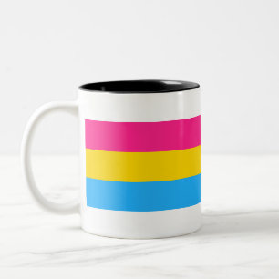 Pansexual Pride Two-Tone Coffee Mug
