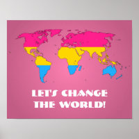 Pansexuality pride world map