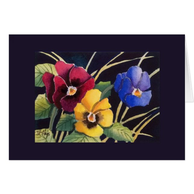 Pansies (Front Horizontal)