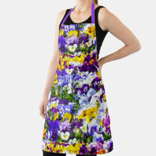 Pansies Apron