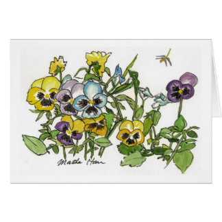 Pansies Cards