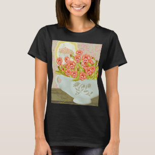 Pansies in a Bowl T-Shirt