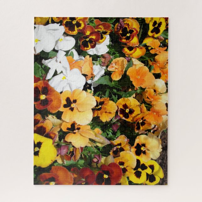 Pansies Jigsaw Puzzle (Vertical)