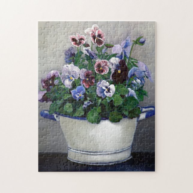 Pansies Jigsaw Puzzle (Vertical)