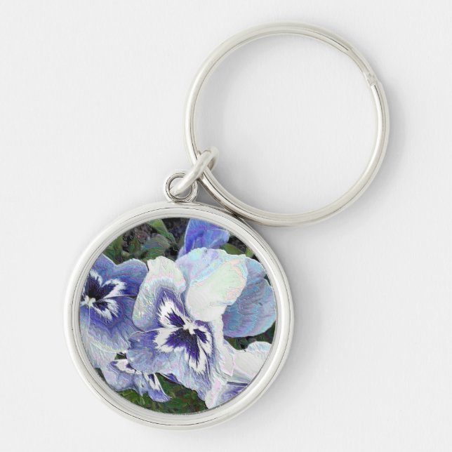 PANSIES KEY RING (Front)