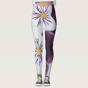 Pansies leggings 